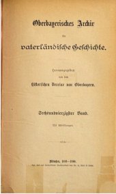 book Oberbayerisches Archiv für vaterländische Geschichte