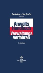 book Anwalts-Handbuch Verwaltungsverfahren