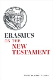 book Erasmus on the New Testament