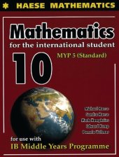 book Mathematics for the international student grade 10 IB MYP 5 Standard