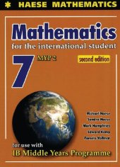 book Mathematics for the International Student Grade 7 IB MYP 2