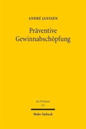 book Präventive Gewinnabschöpfung