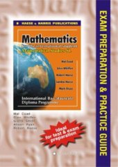 book Mathematics for the International Student : Mathematical Studies: Exam Preparation and Practice Guide