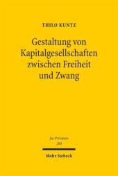 book Gestaltung von Kapitalgesellschaften zwischen Freiheit und Zwang: Venture Capital in Deutschland und den USA