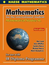 book Mathematical Studies for the International Student: Mathematical Studies SL for Use with IB Diploma Programme