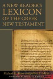 book A New Reader's Lexicon of the Greek New Testament