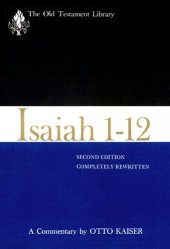 book Isaiah 1-12, Second Edition (1983): A Commentary (The Old Testament Library)