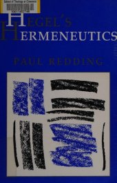 book Hegel's Hermeneutics