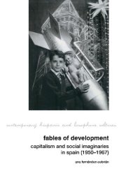 book Fables of Development: Capitalism and Social Imaginaries in Spain (1950-1967)
