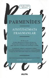 book Parmenides Fragmanlar