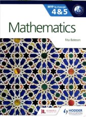 book Mathematics for the IB MYP 4 and 5