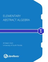 book Elementary Abstract Algebra