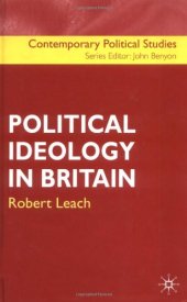 book Political Ideology in Britain