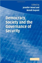 book Democracy, Society and the Governance of Security