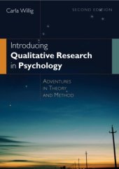 book Introducing Qualitative Research in Psychology