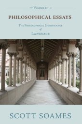 book Philosophical Essays, Volume 2: The Philosophical Significance of Language
