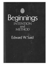 book Beginnings: Intention and Method