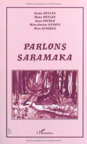 book Parlons saramaka (Collection '' Parlons '' )