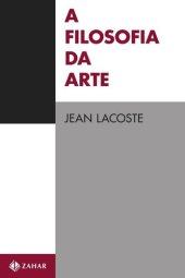 book A Filosofia da Arte