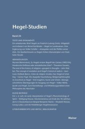 book Hegel-Studien / Hegel-Studien