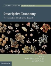 book Descriptive taxonomy. The foundation of biodiversity research