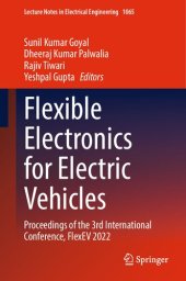 book Flexible Electronics for Electric Vehicles: Proceedings of the 3rd International Conference, FlexEV 2022