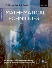 book Mathematical Techniques: An Introduction for the Engineering, Physical, and Mathematical Sciences