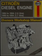 book Haynes Citroën Diesel Engine Owners Workshop Manual