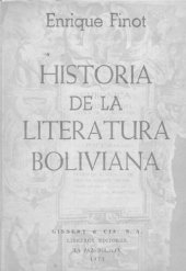 book Historia de la literatura boliviana