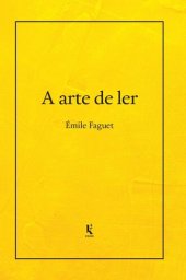 book A arte de ler (Translated)