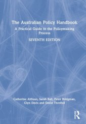 book The Australian Policy Handbook: A Practical Guide to the Policymaking Process