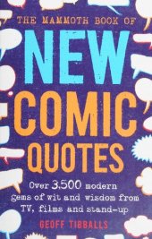 book Mammoth Book of New Comic Quotes