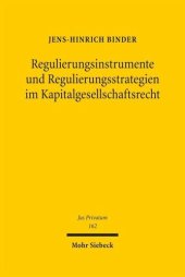 book Regulierungsinstrumente und Regulierungsstrategien im Kapitalgesellschaftsrecht