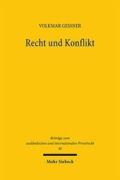 book Recht und Konflikt: Eine soziologische Untersuchung privatrechtlicher Konflikte in Mexiko