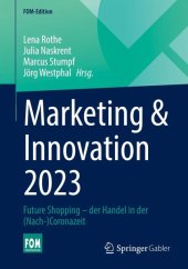 book Marketing & Innovation 2023: Future Shopping - der Handel in der (Nach-)Coronazeit