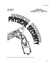 book Physical Security (1979) - FM 19-30