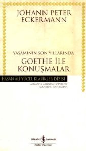 book Yaşamının Son Yıllarında Goethe ile Konuşmalar