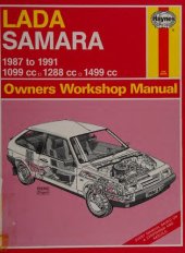 book Haynes Lada Samara Owners Workshop Manual