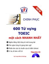 book Chinh phục 600 từ vựng Toeic một cách nhanh nhất