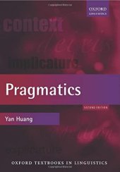 book Pragmatics (Oxford Textbooks in Linguistics)