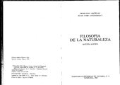 book Filosofía de la naturaleza