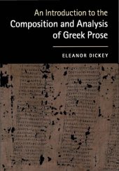 book An Introduction to the Composition and Analysis of Greek Prose