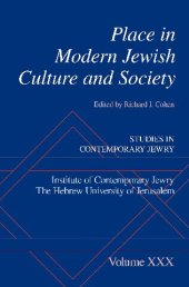 book Place in Modern Jewish Culture and Society (Studies in Contemporary Jewry)