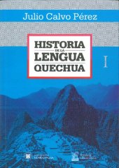 book Historia de la lengua quechua
