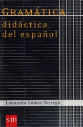 book Gramática didáctica del español