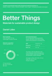 book Better Things: Materials for Sustainable Product Design