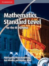 book Mathematics for the IB Diploma Standard Level SL