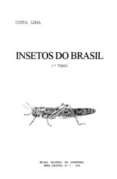 book Insetos do Brasil (12 volumes)