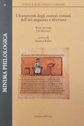 book I frammenti degli oratori romani dell’età augustea e tiberiana. Parte seconda: Età tiberiana (2 vols.)