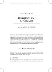 book Iroquoian: Mohawk